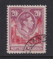 Northern Rhodesia, Scott 45 (SG 45), Used - Rodesia Del Norte (...-1963)