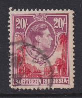 Northern Rhodesia, Scott 45 (SG 45), Used - Rodesia Del Norte (...-1963)