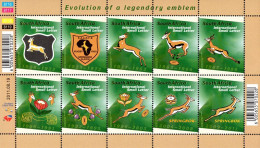 South Africa - 2011 SA Rugby Sheet (**) SG 1904a - Ongebruikt