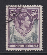 Northern Rhodesia, Scott 43 (SG 43), Used - Northern Rhodesia (...-1963)