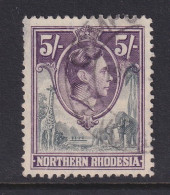 Northern Rhodesia, Scott 43 (SG 43), Used - Northern Rhodesia (...-1963)