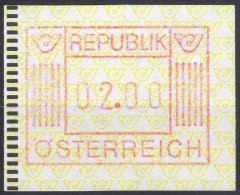 1983 Österreich Austria Automatenmarken ATM 1.2 / 02.00S Postfrisch / Frama Vending Machine - Vignette [ATM]
