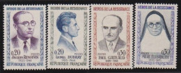 France  .  Y&T   .   1288/1291    .     **      .     Neuf Avec Gomme Et SANS Charnière - Unused Stamps