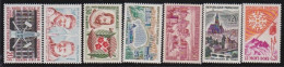 France  .  Y&T   .   7 Timbres     .     **      .     Neuf Avec Gomme Et SANS Charnière - Unused Stamps