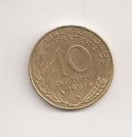 France 10 Centimes 1997 Cent Cents Centimes V1 - Autres & Non Classés