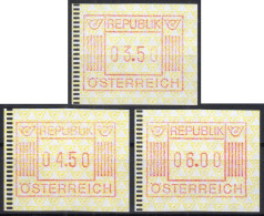 1983 Österreich Austria Automatenmarken ATM 1.2 / Satz S2 3.50/4.50/6.00 Postfrisch / Frama Vending Machine - Timbres De Distributeurs [ATM]