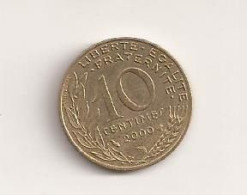 France 10 Centimes 2000 Cent Cents Centimes V1 - Andere & Zonder Classificatie