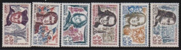 France  .  Y&T   .   1370/1374  .     **      .     Neuf Avec Gomme Et SANS Charnière - Unused Stamps