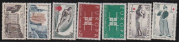 France  .  Y&T   .  7 Timbres    .     **      .     Neuf Avec Gomme Et SANS Charnière - Unused Stamps