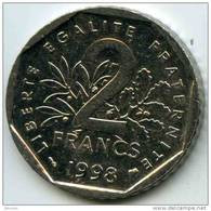 France 2 Francs 1998 GAD 547 KM 942.1 - 2 Francs