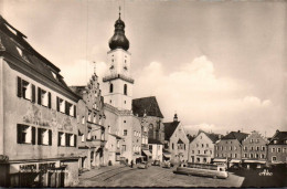 2250/ Cham, Marktplatz, Oude Bus - Cham