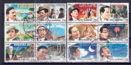 San Marino 1996 - Geschichte, Nr. 1663 - 1674, Gestempelt / Used - Used Stamps
