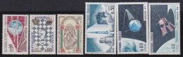 France  .  Y&T   .   6  Timbres   .     **      .     Neuf Avec Gomme Et SANS Charnière - Unused Stamps