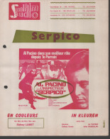 Serpico - Al Pacino - A4 Smalfilm Studio Promotional Poster / Affiche With Synopsis - Affiches & Posters