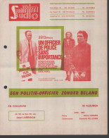 Un Officier De Police Sans Importance - Jean Larriaga - A4 Smalfilm Studio Promotional Poster / Affiche With Synopsis - Affiches & Posters