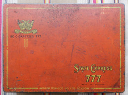 Ancienne Boite De 50 Cigarettes State Express 777 - Porta Sigarette (vuoti)