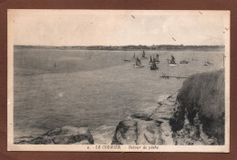 (RECTO / VERSO) LE CORMIER EN 1936 - LA PLAINE SUR MER - N° 4 - RETOUR DE PECHE  - CPA - La-Plaine-sur-Mer