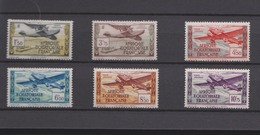 AEF Poste Aérienne 1937  N°  1-4-5-6-7-8   Neuf **   COTE 11.20_euros - Neufs