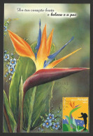 Madère Portugal Europa CEPT 2004 Carte Maximum Fleur Madeira Maxicard Europa 2004 Flower - 2004