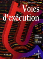 Voies D'execution - Gérard Couchez - Derecho