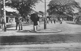 SRI LANKA - Colombo - Une Place à Colombo - Carte Postale Ancienne - Sri Lanka (Ceylon)