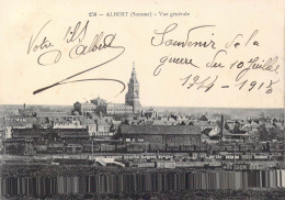 FRANCE - 80 - Albert - Vue Générale - Carte Postale Ancienne - Albert