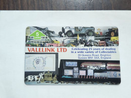 United Kingdom-(BTP325)-VALELINK-(330)-(5units)(505D)(tirage-1.000)(Price Cataloge-6.00£-mint) - BT Edición Privada