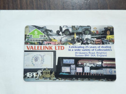 United Kingdom-(BTP325)-VALELINK-(330)-(5units)(505D)(tirage-1.000)(Price Cataloge-6.00£-mint) - BT Private