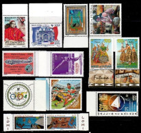 (060-64, 66-71) Wallis + Futuna Small / Petit Lot / Kleines Los / Ex 2007 ** / Mnh  Michel Ex 943-961 - Autres & Non Classés