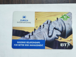 United Kingdom-(BTP332)-ZURICH INTERNATIONAL-(336)-(10units)(510D)(tirage-2.000)(Price Cataloge-5.00£-mint) - BT Private