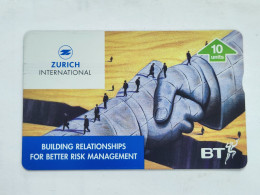 United Kingdom-(BTP332)-ZURICH INTERNATIONAL-(337)-(10units)(510D)(tirage-2.000)(Price Cataloge-5.00£-mint) - BT Private