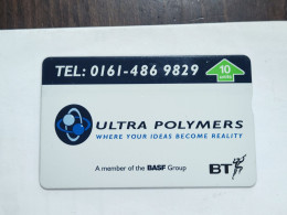 United Kingdom-(BTP337)-ULTRA POLYMERS-(338)-(10units)(510D62813)(tirage-2.500)(Price Cataloge-5.00£-mint) - BT Private Issues