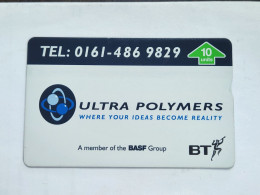 United Kingdom-(BTP337)-ULTRA POLYMERS-(339)-(10units)(510D64166)(tirage-2.500)(Price Cataloge-5.00£-mint) - BT Private Issues