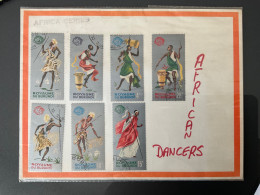 Africain Dancers - Used Stamps
