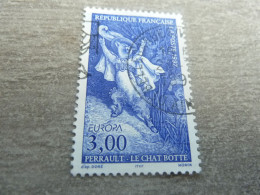 Charles Perrault (1628-1703) - Le Chat Botté - Europa - 3f. - Yt 3058 - Bleu - Oblitéré - Année 1997 - - 1997