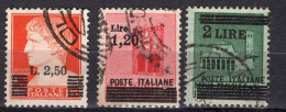 Z6389 - ITALIA LUOGOTENENZA SASSONE N°523/25 - Gebraucht