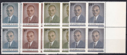 Congo - Sud Kasai Autonomy 1961 Yv. 25-28 Im Viererblock, Portrait Abert Kalonji Father Of Independence - MNH - Süd-Kasai