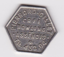 Jeton De Café ( Province De Luxembourg )Assenois - Belgique  PIERRARD GILLET - Monedas / De Necesidad