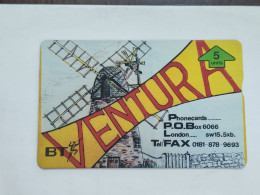 United Kingdom-(BTP342)-VENTURA-WINDMILL-(348)-(5units)(505E07280)(tirage-1.000)(price Catalogue-10.00£-mint) - BT Private Issues