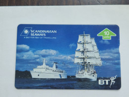 United Kingdom-(BTP345)-SCANDINAVIAN SEAWAYS-(352)-(10units)(510C)(tirage-2.000)(price Catalogue-10.00£-mint) - BT Privé-uitgaven