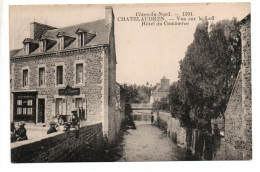 CHATELAUDREN (22) - VUE SUR LE LEFF - HOTEL DU COMMERCE - Châtelaudren