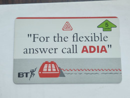 United Kingdom-(BTP348)-ADIA-(356)-(5units)(505G04914)(tirage-10.000)(price Catalogue-5.00£-mint) - BT Emissions Privées