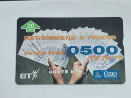 United Kingdom-(BTP349)-ALLIANCE & LEICESTER-GIRO-(360)-(20units)(520E10077)(tirage-6.000)(price Catalogue-12.00£-mint) - BT Private Issues