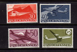 Liechtenstein - (1960) -  P A  - 30e Anniversaire Du Timbre Aerien - Neufs** - MNH - Poste Aérienne