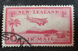 Nouvelle-Zélande > Poste Aérienne Oblitérés  N° 6 - Airmail