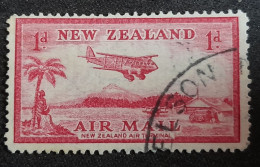 Nouvelle-Zélande > Poste Aérienne Oblitérés  N° 6 - Posta Aerea