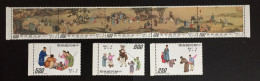 1975 - Taiwan  ( China ) - Ancient Chinese Painting - Festivals For New Year - Stamp Set - Unused ( Mondo ) - Unused Stamps