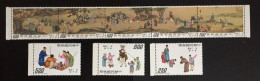 1975 - Taiwan  ( China ) - Ancient Chinese Painting - Festivals For New Year - Stamp Set - Unused ( Mondo ) - Neufs