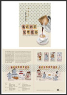 HONG KONG New 2023 Style Milk Tea Making Technique, Drink, Food, Gastronomy, Preentation Pack MNH (**) - Unused Stamps