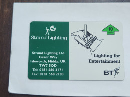 United Kingdom-(BTP353)-STRAND LIGHTING-(365)-(10units)(510D73695)(tirage-2.000)(price Catalogue-5.00£-mint) - BT Edición Privada